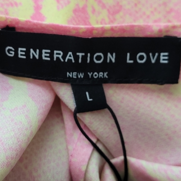GENERATION LOVE 100% Silk Juliana Cami L - Picture 6 of 10